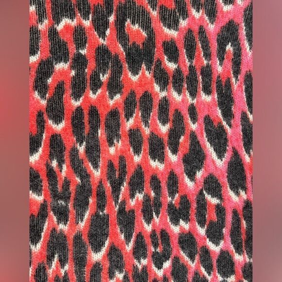 Zadig & Voltaire Mirka Leo print Leopard Cashmere Cardigan Size XS NWT - Picture 6 of 16